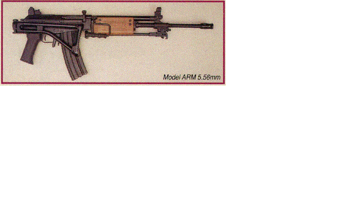 Galil AR Standard and original version of the Galil 5.56mm.